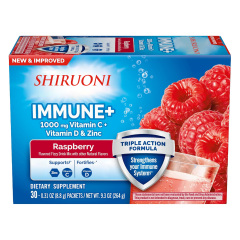 Raspberry Flavor Immune+ Vitamin C Drink Mix Powder,MY SHOP,Raspberry Flavor Immune+ Vitamin C Drink Mix Powder