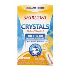 Vitamin C Crystals powder 500mg,MY SHOP,Raspberry Flavor Immune+ Vitamin C Drink Mix Powder