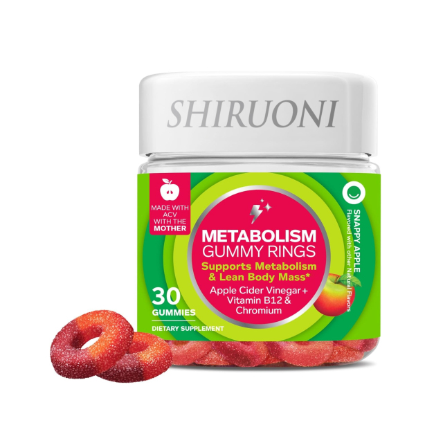 Apple Cider Vinegar + Vitamin B12 Gummies,MY SHOP,Apple Cider Vinegar + Vitamin B12 Gummies