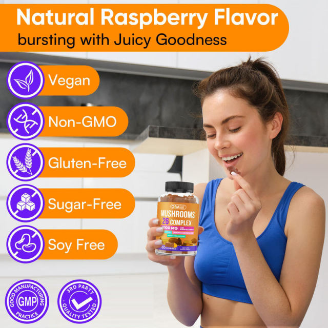 26-in-1 Mushroom Complex Gummies,MY SHOP,26-in-1 Mushroom Complex Gummies