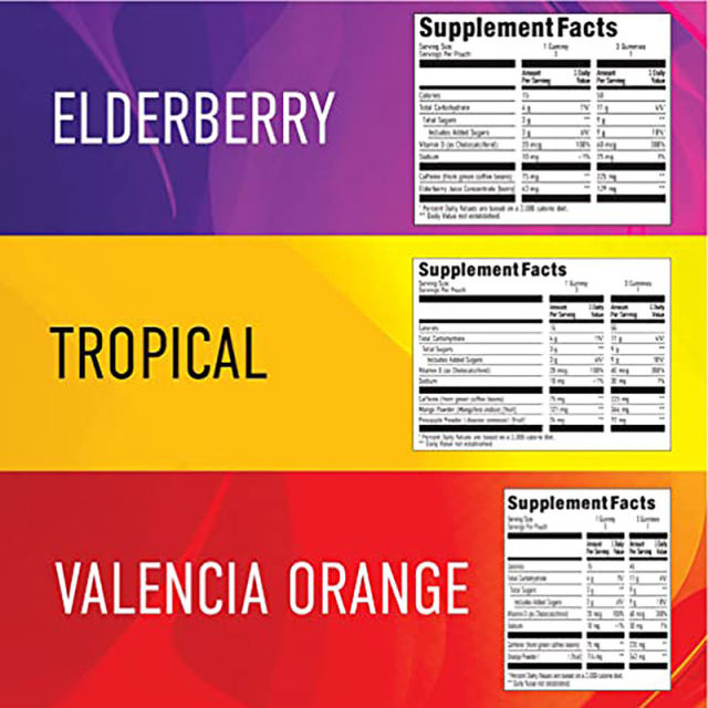 Vegan Sugar Free Natural Caffeine Gummy,MY SHOP,Vegan Sugar Free Natural Caffeine Gummy