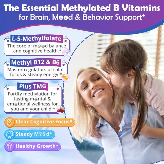 1000mcg L-Methylfolate Gummies Methyl B12 Gummies,MY SHOP,1000mcg L-Methylfolate Gummies Methyl B12 Gummies