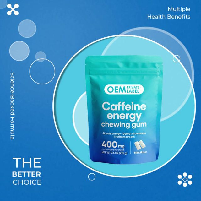 Caffeine Energy Gum Focus Gummies,MY SHOP,Caffeine Energy Gum Focus Gummies