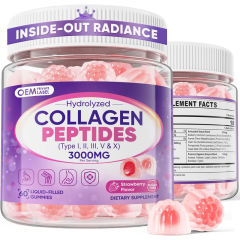 Hydrolyzed Collagen Peptides Gummies,MY SHOP,Hydrolyzed Collagen Peptides Gummies