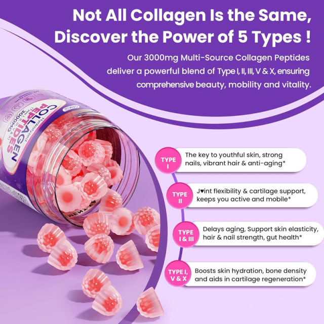 Hydrolyzed Collagen Peptides Gummies,MY SHOP,Hydrolyzed Collagen Peptides Gummies