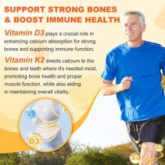 Vitamin D3 K2 Gummies,MY SHOP,Vitamin D3 K2 Gummies