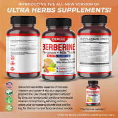 Berberine HCL & Liver Support Capsule,MY SHOP,Berberine HCL & Liver Support Capsule