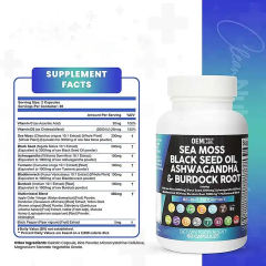 Private Label Sea Moss Capsule Supplement,MY SHOP,Private Label Sea Moss Capsule Supplement