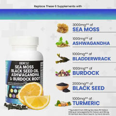 Private Label Sea Moss Capsule Supplement,MY SHOP,Private Label Sea Moss Capsule Supplement