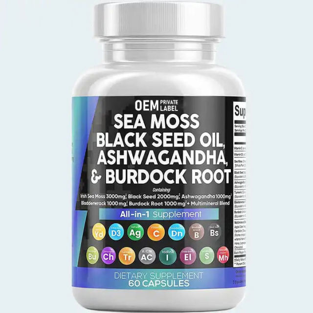 Private Label Sea Moss Capsule Supplement,MY SHOP,Private Label Sea Moss Capsule Supplement