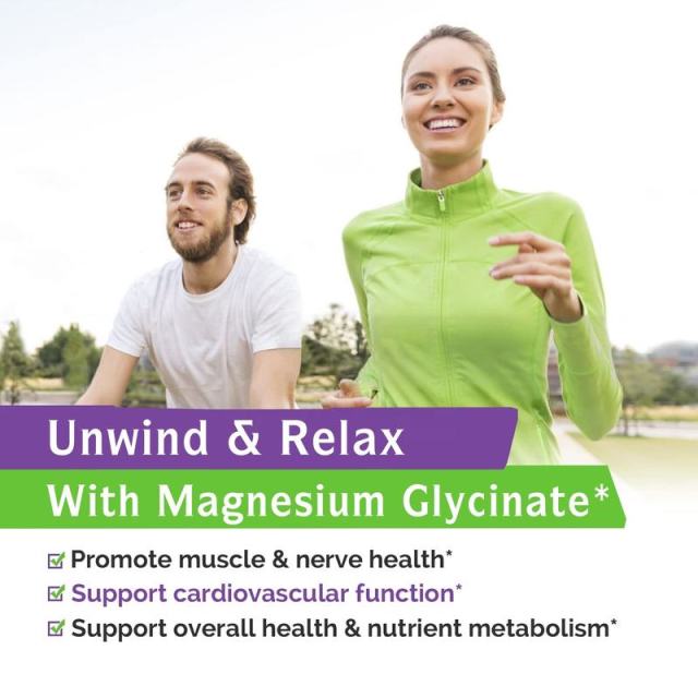 Premium Magnesium Glycinate Capsule Supplement,MY SHOP,Premium Magnesium Glycinate Capsule Supplement