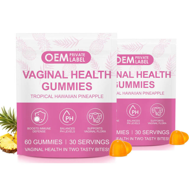 Pineapple-flavored female balancing gummies: an important source of vaginal probiotics.,MY SHOP,Pineapple-flavored female balancing gummies: an important source of vaginal probiotics.