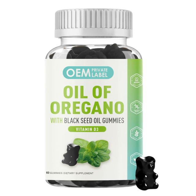 Oil of Oregano & Black Seed Oil with Vitamin D3 Gummies,MY SHOP,Oil of Oregano & Black Seed Oil with Vitamin D3 Gummies