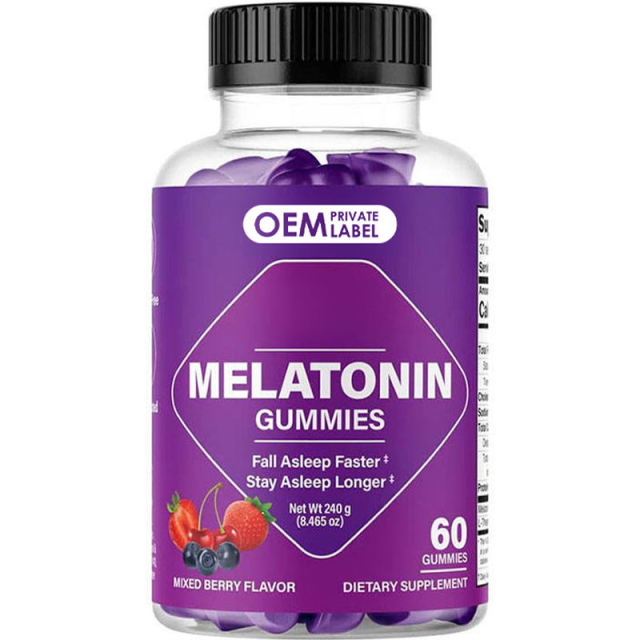 Mixed Berry Flavor Melatonin Sleep Support Gummies,MY SHOP,Mixed Berry Flavor Melatonin Sleep Support Gummies
