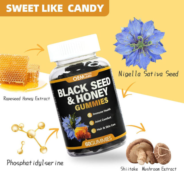 Black Seed & Honey Multi-Benefit Gummies,MY SHOP,Black Seed & Honey Multi-Benefit Gummies
