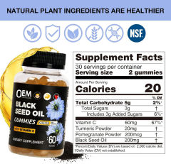 Black Seed Oil 200MG with Vitamin C Gummies,MY SHOP,Black Seed Oil 200MG with Vitamin C Gummies