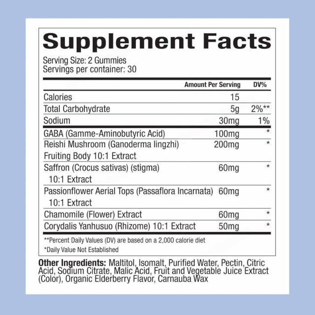 Melatonin-Free Mushroom Calm & Recovery Gummies,MY SHOP,Melatonin-Free Mushroom Calm & Recovery Gummies