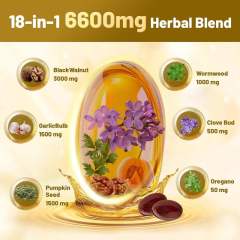 18-in-1 Mugwort Black Walnut Clove Soft Candy,MY SHOP,18-in-1 Mugwort Black Walnut Clove Soft Candy