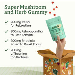 Ashwagandha Reishi L-Theanine Stress Relief Gummies,MY SHOP,Ashwagandha Reishi L-Theanine Stress Relief Gummies