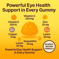 Blue Light Protection Lutein Zeaxanthin Gummies,MY SHOP,Blue Light Protection Lutein Zeaxanthin Gummies