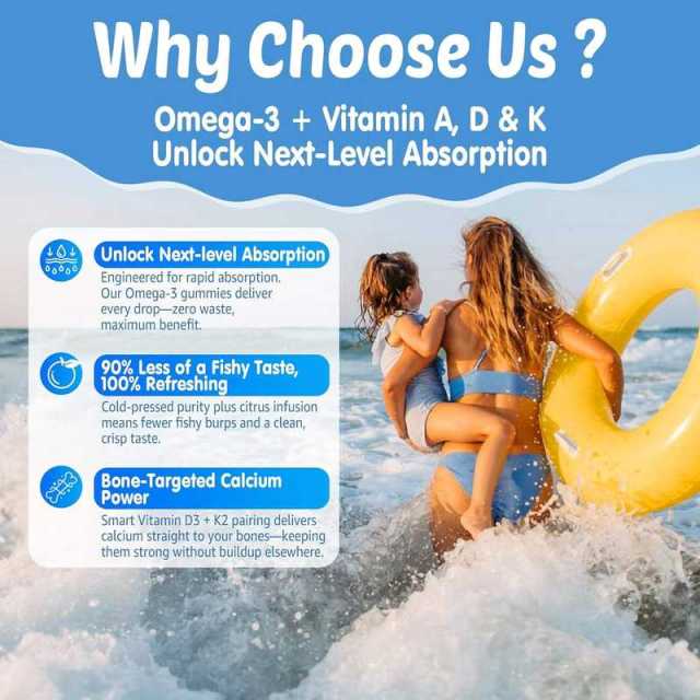 Kids & Adults Cod Liver Oil Bone Support Gummies,MY SHOP,Kids & Adults Cod Liver Oil Bone Support Gummies
