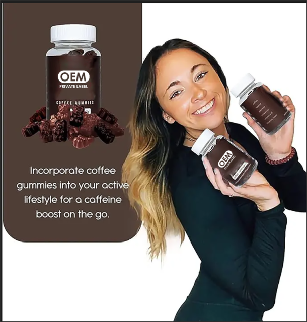 Coffee Flavor Caffeine Energy Gummies,MY SHOP,Coffee Flavor Caffeine Energy Gummies