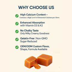 Calcium Taffy Soft Chews,MY SHOP,Calcium Taffy Soft Chews