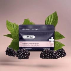 High-Concentration Elderberry Immune Defense Gummies,MY SHOP,High-Concentration Elderberry Immune Defense Gummies