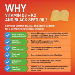 Vitamin D3 K2 Immune & Bone Support Gummies,MY SHOP,Vitamin D3 K2 Immune & Bone Support Gummies