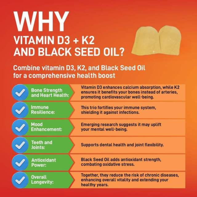 Vitamin D3 K2 Immune & Bone Support Gummies,MY SHOP,Vitamin D3 K2 Immune & Bone Support Gummies