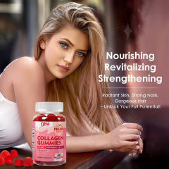 Peach Flavor Collagen 300mg with Vitamin C E Biotin Gummies,MY SHOP,Peach Flavor Collagen 300mg with Vitamin C E Biotin Gummies