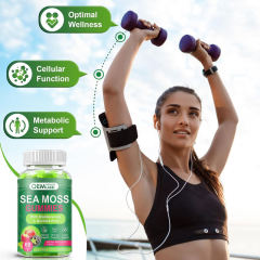 Sea Moss with Bladderwrack & Burdock Root Gummies,MY SHOP,Sea Moss with Bladderwrack & Burdock Root Gummies