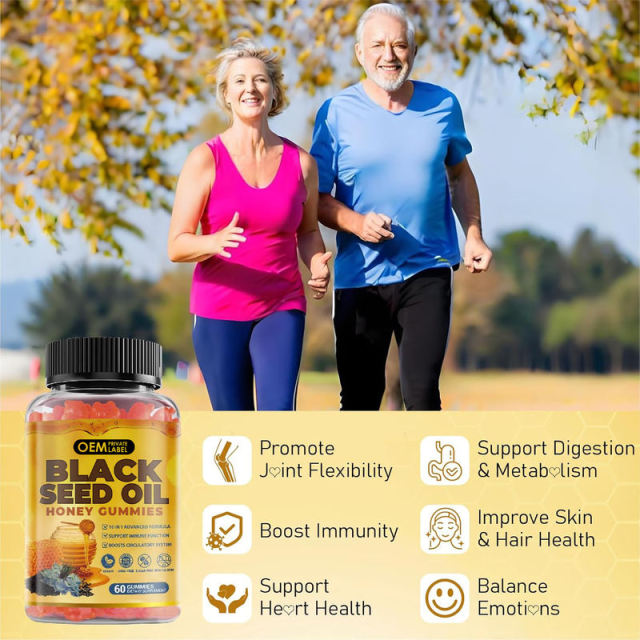 Black Seed Oil Honey Wellness Gummies,MY SHOP,Black Seed Oil Honey Wellness Gummies