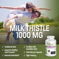 Milk Thistle & Dandelion Capsule Supplement,MY SHOP,Milk Thistle & Dandelion Capsule Supplement