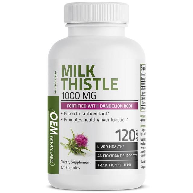 Milk Thistle & Dandelion Capsule Supplement,MY SHOP,Milk Thistle & Dandelion Capsule Supplement