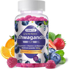 Ashwagandha 1000mg with Magnesium Vitamin C B6 Gummies,MY SHOP,Ashwagandha 1000mg with Magnesium Vitamin C B6 Gummies