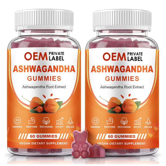 Ashwagandha Root Extract Vegan Gummies,MY SHOP,Ashwagandha Root Extract Vegan Gummies