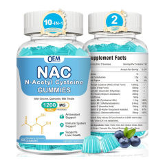 N-Acetyl Cysteine with Glycine, Quercetin & Milk Thistle Gummies,MY SHOP,N-Acetyl Cysteine with Glycine, Quercetin & Milk Thistle Gummies