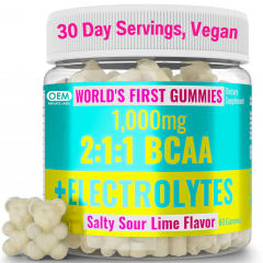 Salty Sour Lime BCAA Electrolytes Recovery Gummies,MY SHOP,Salty Sour Lime BCAA Electrolytes Recovery Gummies