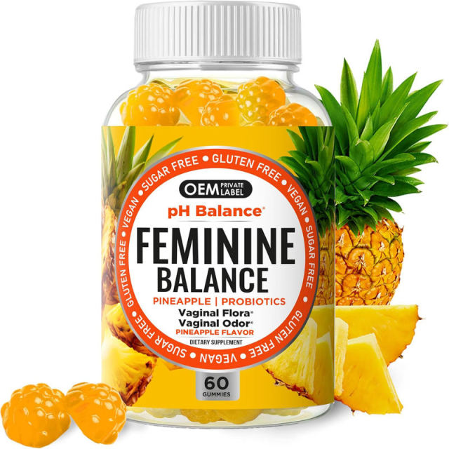Sugar-Free Vegan Feminine Balance Vaginal Flora Support Gummies,MY SHOP,Sugar-Free Vegan Feminine Balance Vaginal Flora Support Gummies