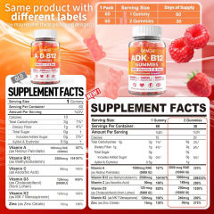 ADK B12 Multi-Vitamin Immune & Overall Health Support Gummies,MY SHOP,ADK B12 Multi-Vitamin Immune & Overall Health Support Gummies