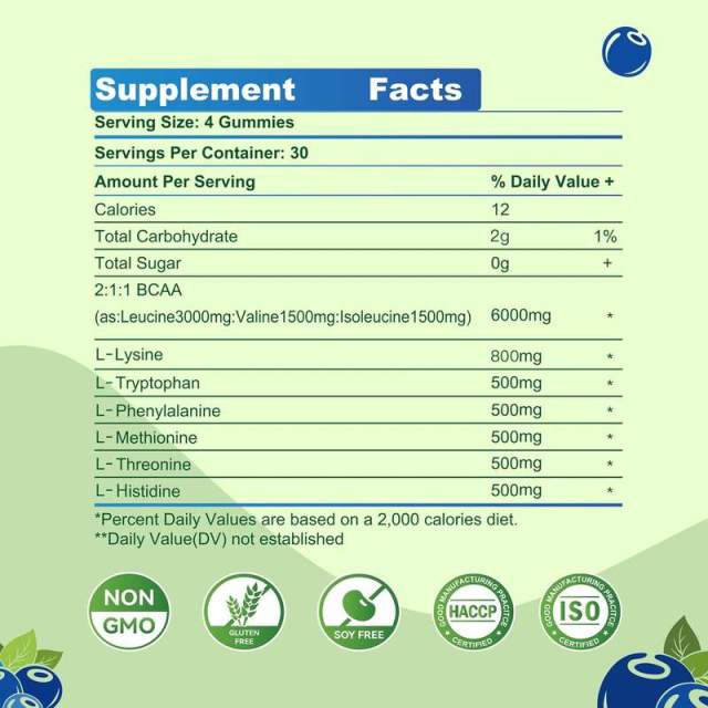 High Absorption EAA Muscle Growth & Strength Gummies,MY SHOP,High Absorption EAA Muscle Growth & Strength Gummies