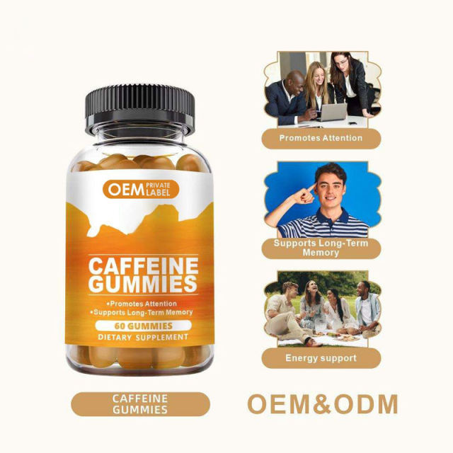 Caffeine Focus & Cognitive Support Gummies,MY SHOP,Caffeine Focus & Cognitive Support Gummies