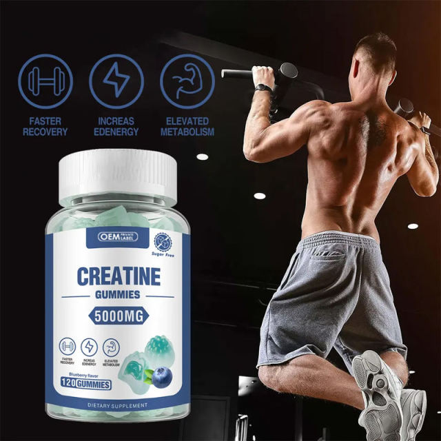 Creatine Monohydrate Muscle Recovery & Energy Gummies,MY SHOP,Creatine Monohydrate Muscle Recovery & Energy Gummies