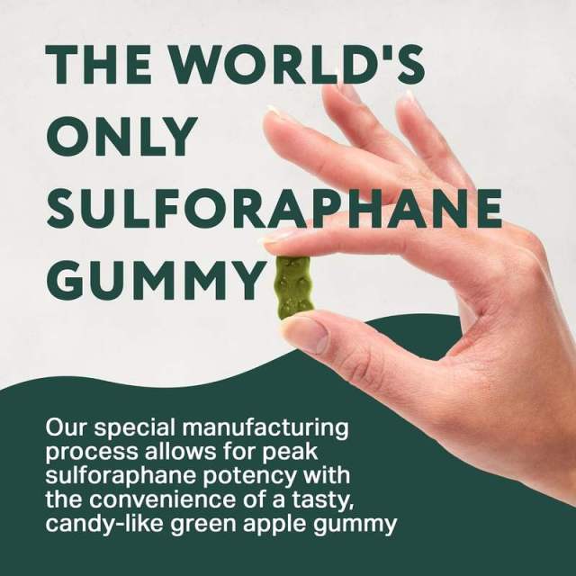 Broccoli Sulforaphane Antioxidant Support Gummies,MY SHOP,Broccoli Sulforaphane Antioxidant Support Gummies