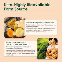 Ultra High Absorption Turmeric Ginger D3 K2 Gummies,MY SHOP,Ultra High Absorption Turmeric Ginger D3 K2 Gummies