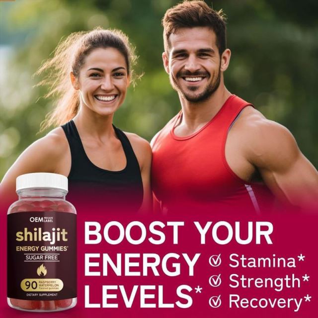 Organic Himalayan Shilajit Sugar-Free Energy Gummies,MY SHOP,Organic Himalayan Shilajit Sugar-Free Energy Gummies