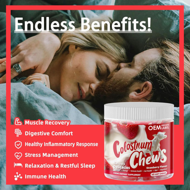 Colostrum Multi-Benefit Gut, Skin & Immune Support Chews,MY SHOP,Colostrum Multi-Benefit Gut, Skin & Immune Support Chews