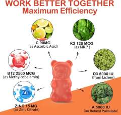 ADK B12 Multi-Vitamin Immune & Overall Health Support Gummies,MY SHOP,ADK B12 Multi-Vitamin Immune & Overall Health Support Gummies