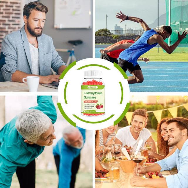 L-Methylfolate Brain Function & Energy Support Gummies,MY SHOP,L-Methylfolate Brain Function & Energy Support Gummies